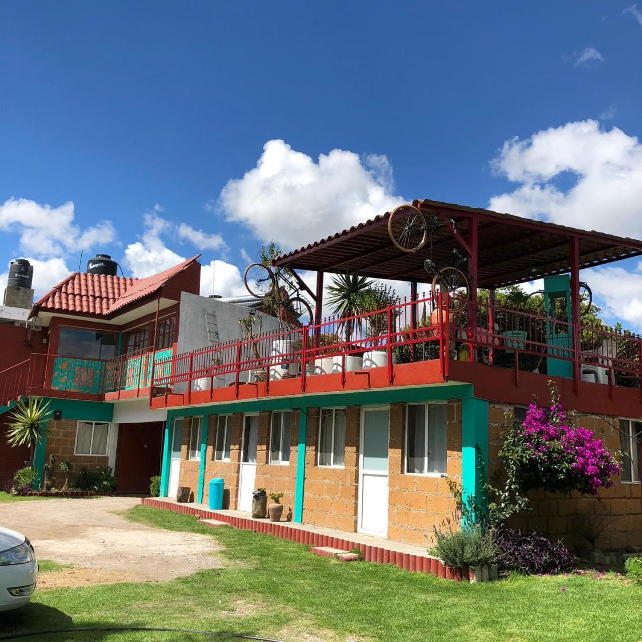 Hotel Las Fumarolas De Don Goyo Cholula de Rivadavia Exterior foto